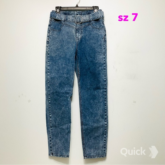 sz 7 - New Indigo Rein Skinny Jeans - Picture 1 of 5